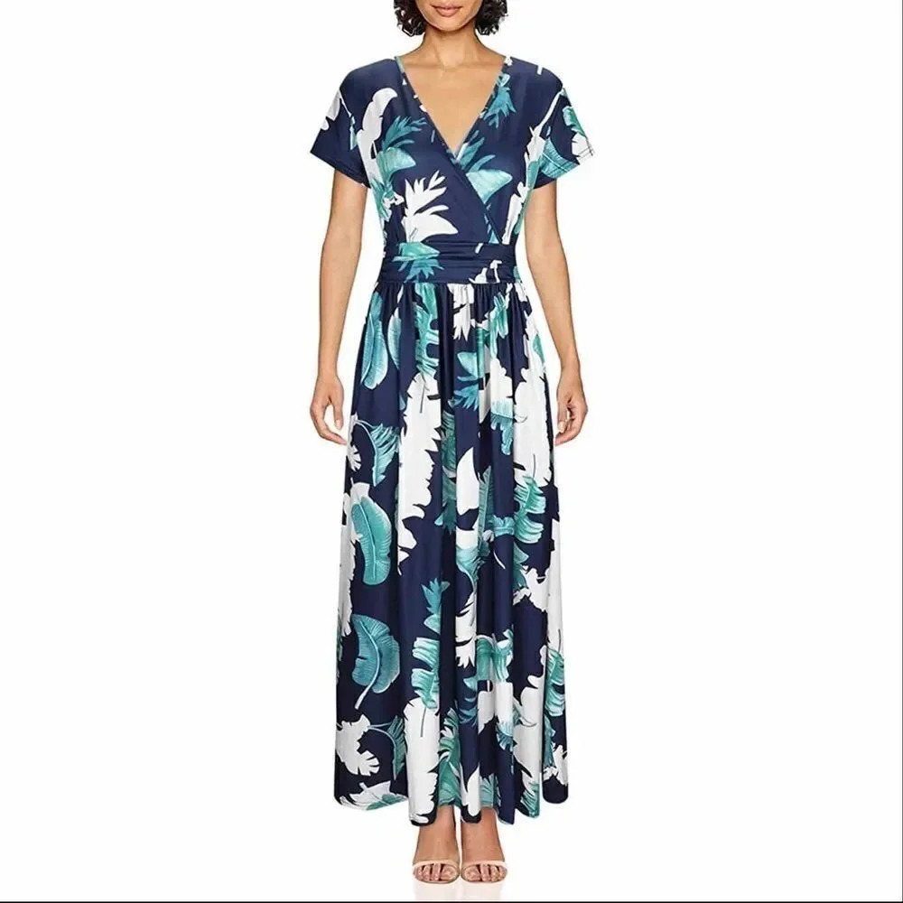 Ouges Floral Maxi Dress
